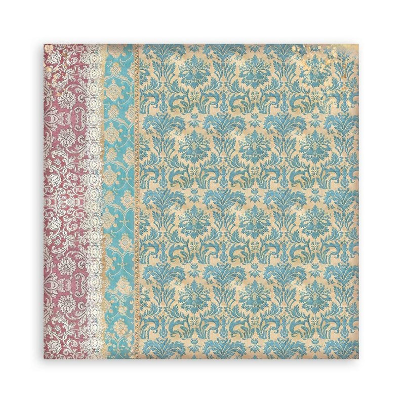 Stamperia Single-Sided 8x8 Maxi Paper Pad 22pg - Venice City of Art, SBBSXB14