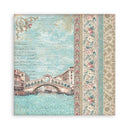 Stamperia Single-Sided 8x8 Maxi Paper Pad 22pg - Venice City of Art, SBBSXB14