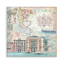 Stamperia Single-Sided 8x8 Maxi Paper Pad 22pg - Venice City of Art, SBBSXB14