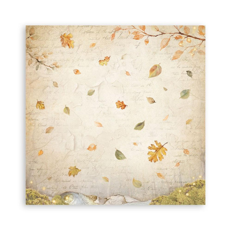 Stamperia Whispering Woods - 8x8 Single-sided Maxi Pad, SBBSXB17