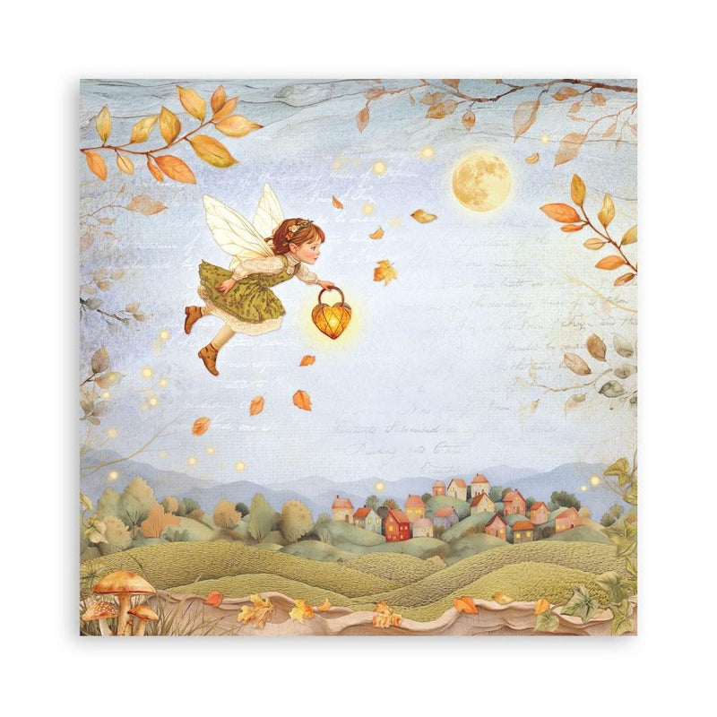 Stamperia Whispering Woods - 8x8 Single-sided Maxi Pad, SBBSXB17