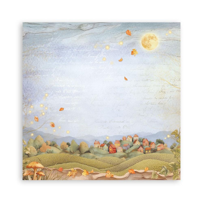 Stamperia Whispering Woods - 8x8 Single-sided Maxi Pad, SBBSXB17