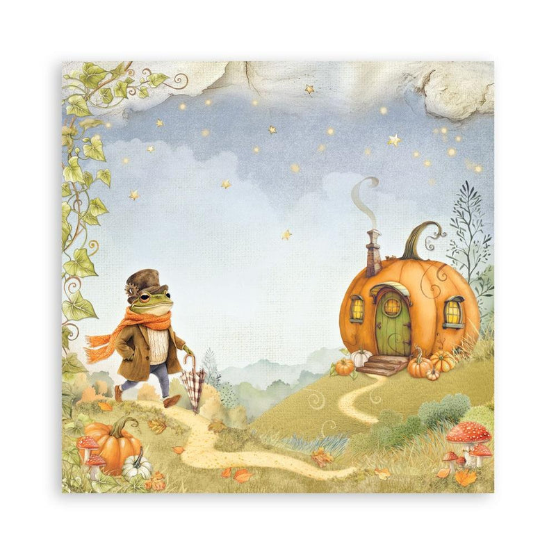 Stamperia Whispering Woods - 8x8 Single-sided Maxi Pad, SBBSXB17