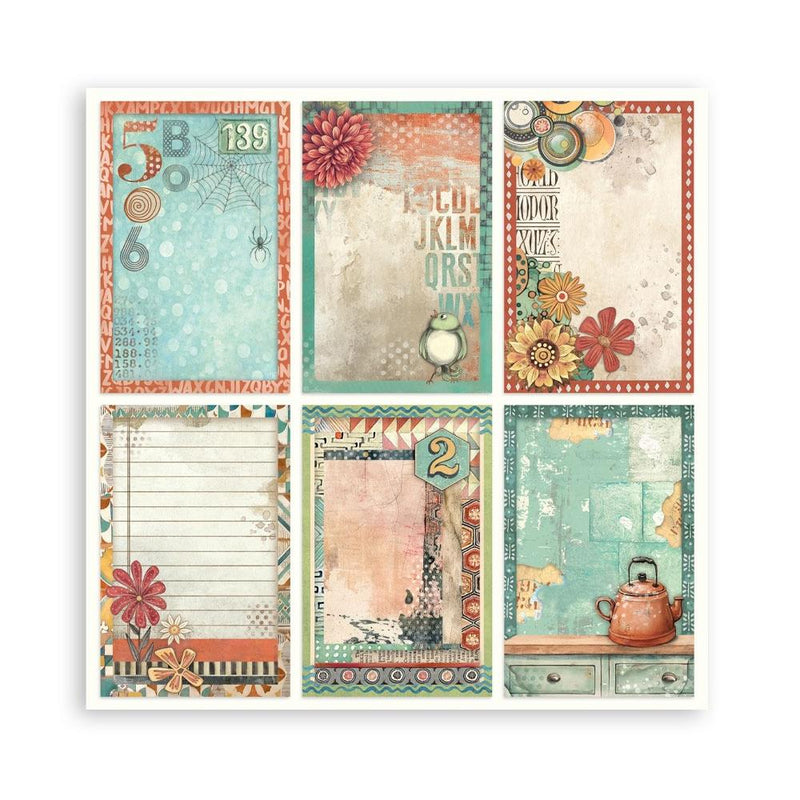 Stamperia Furry Friends - 8x8 Single-sided Maxi Pad, SBBSXB18