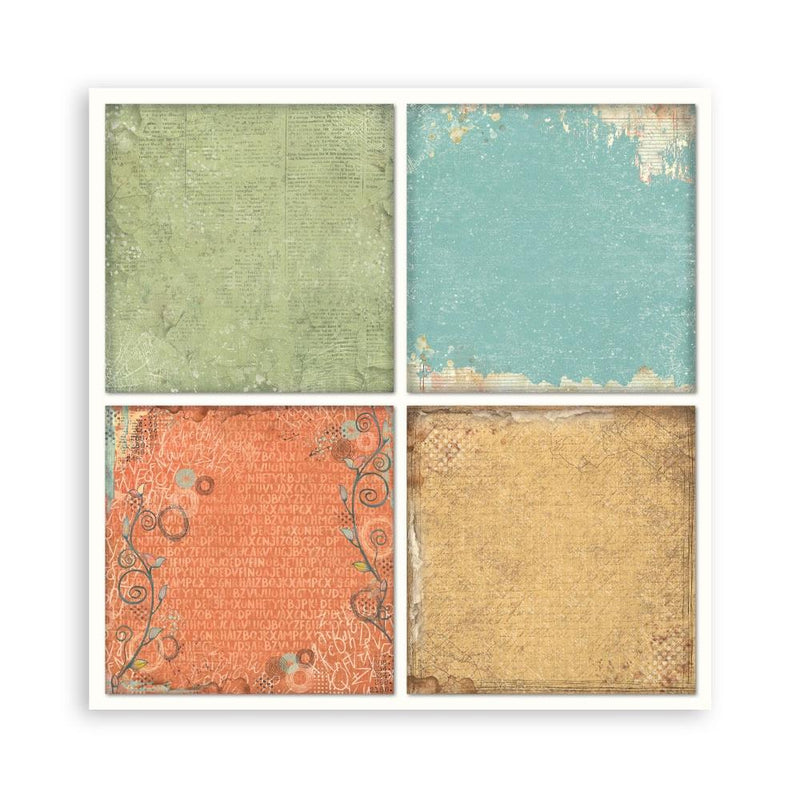Stamperia Furry Friends - 8x8 Single-sided Maxi Pad, SBBSXB18