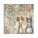 Stamperia Furry Friends - 8x8 Single-sided Maxi Pad, SBBSXB18