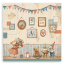 Stamperia 8x8 Maxi Pad 22 S/S Sheets - Family, SBBSXB21