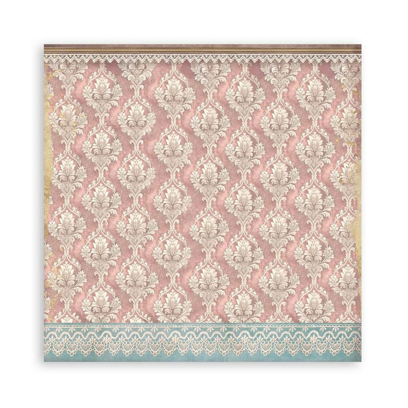 Stamperia Single-Sided 12x12 Maxi Paper Pad 22pc - Venice City of Art, SBBXLB26
