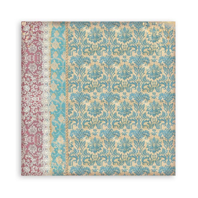 Stamperia Single-Sided 12x12 Maxi Paper Pad 22pc - Venice City of Art, SBBXLB26