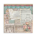 Stamperia Single-Sided 12x12 Maxi Paper Pad 22pc - Venice City of Art, SBBXLB26