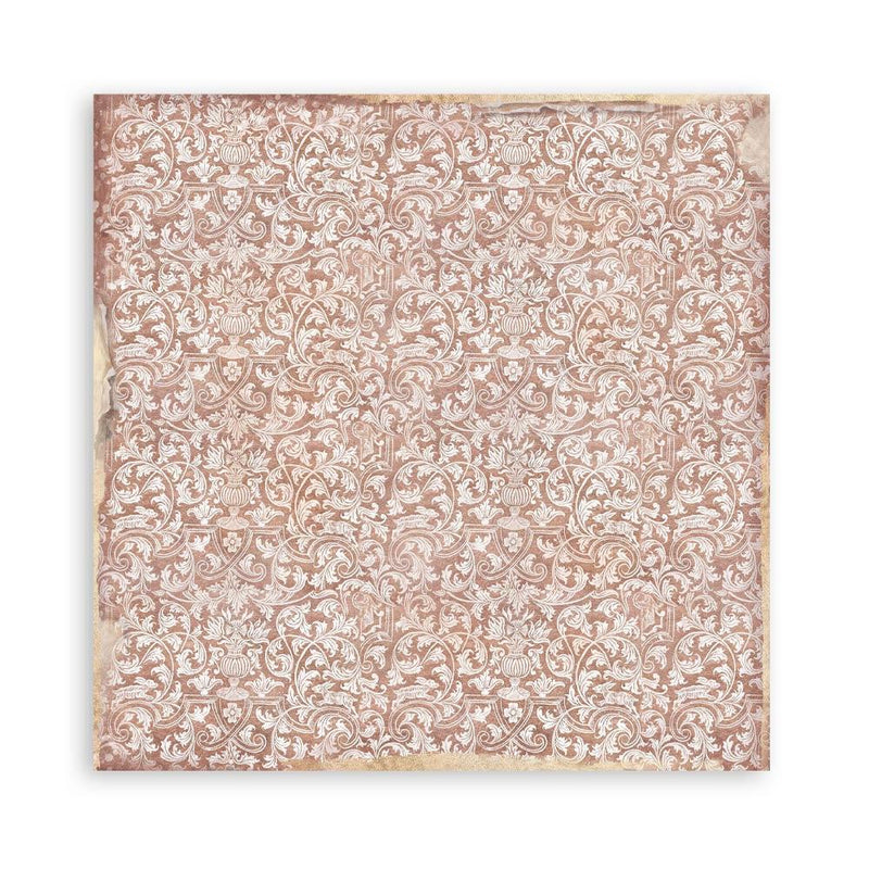 Stamperia Single-Sided 12x12 Maxi Paper Pad 22pc - Venice City of Art, SBBXLB26