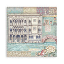 Stamperia Single-Sided 12x12 Maxi Paper Pad 22pc - Venice City of Art, SBBXLB26