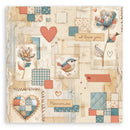 Stamperia 12x12 Maxi Pad 22 S/S Sheets - Family, SBBXLB33