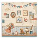 Stamperia 12x12 Maxi Pad 22 S/S Sheets - Family, SBBXLB33