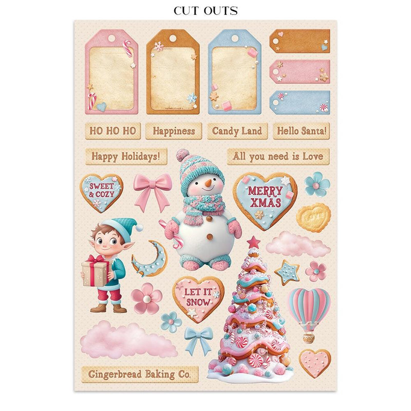 Stamperia Junk Journal - Candy Christmas, SBJK01