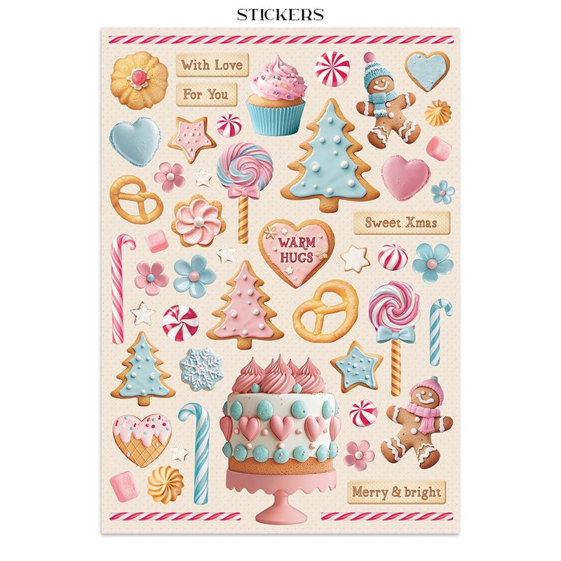 Stamperia Junk Journal - Candy Christmas, SBJK01