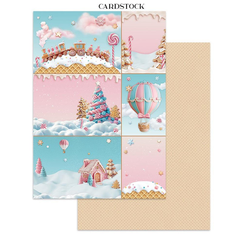 Stamperia Junk Journal - Candy Christmas, SBJK01