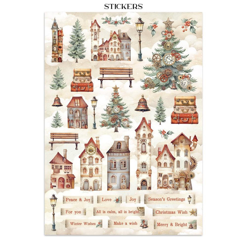 Stamperia Gear Up For Christmas - Junk Journal, SBJK010