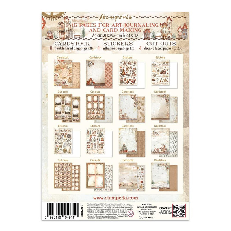 Stamperia Gear Up For Christmas - Junk Journal, SBJK010