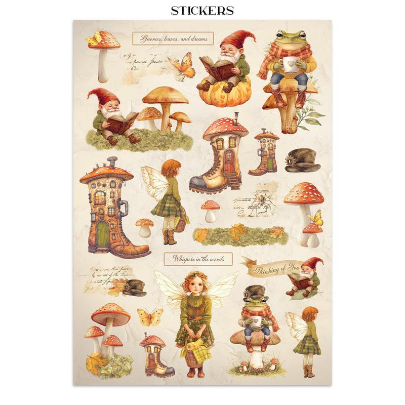 Stamperia Whispering Woods - Junk Journal, SBJK04