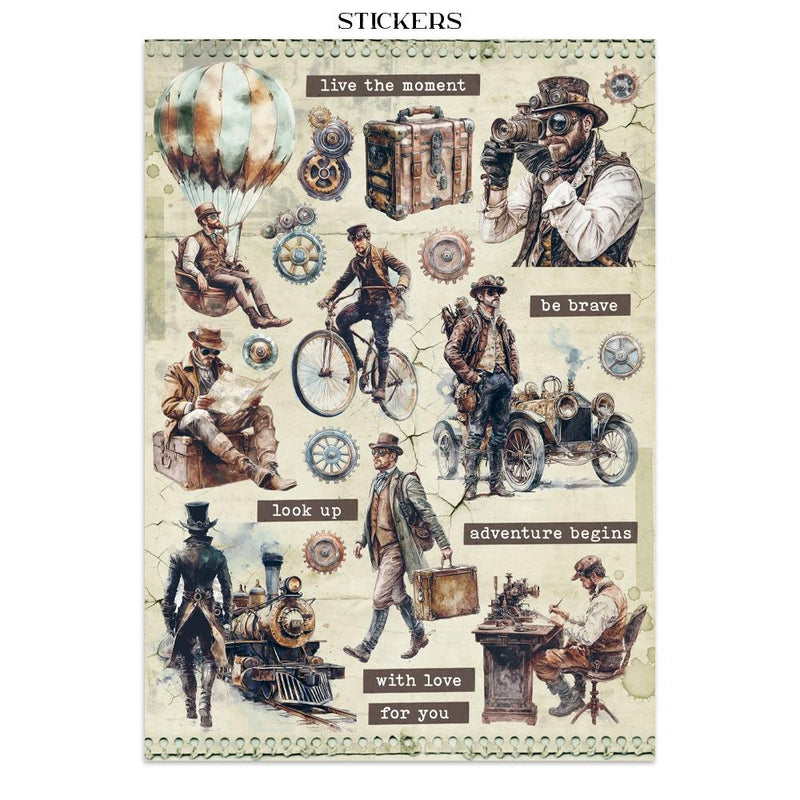 Stamperia Voyages Fantastiques - Junk Journal, SBJK05