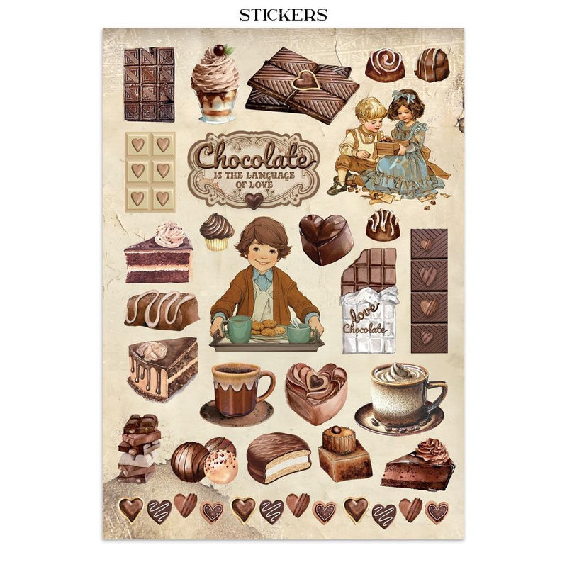 Stamperia Coffee & Chocolate - Junk Journal, SBJK06