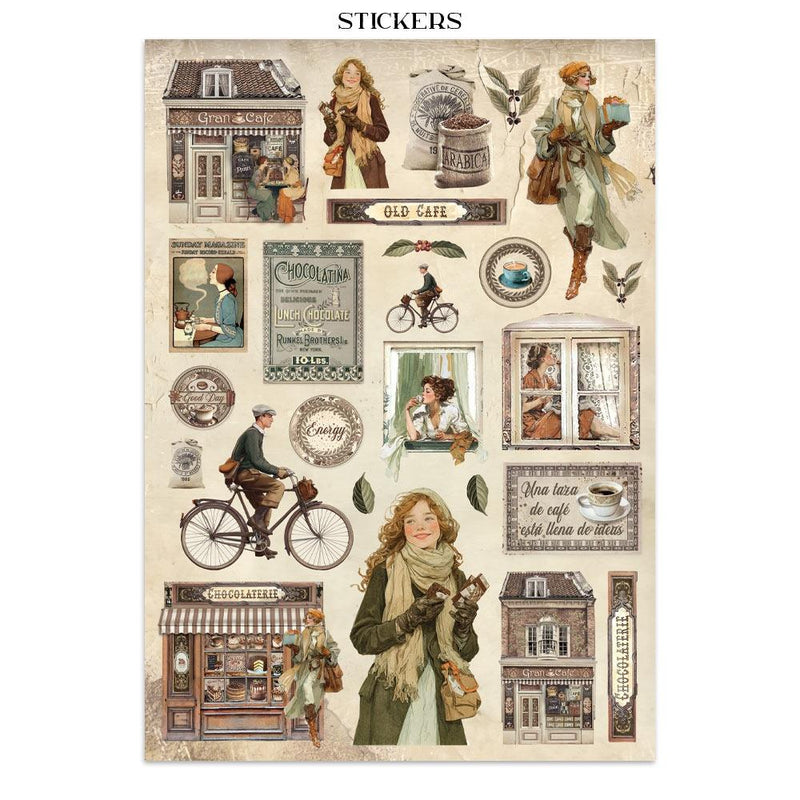 Stamperia Coffee & Chocolate - Junk Journal, SBJK06