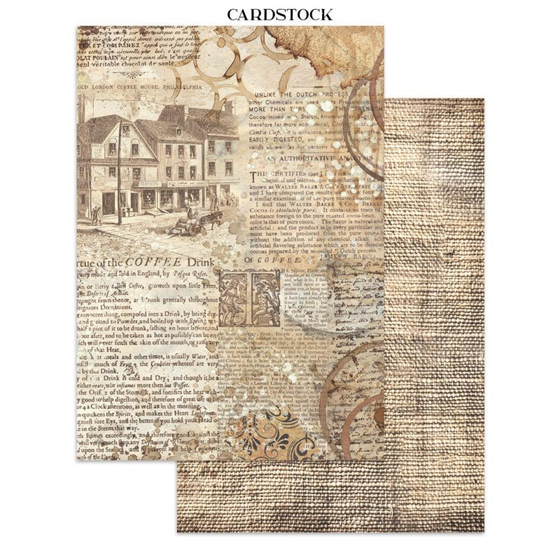 Stamperia Coffee & Chocolate - Junk Journal, SBJK06