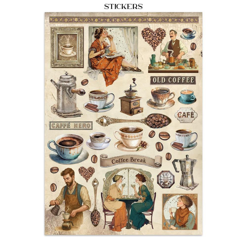 Stamperia Coffee & Chocolate - Junk Journal, SBJK06