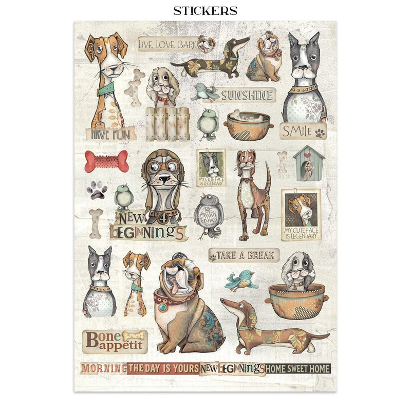 Stamperia Furry Friends - Junk Journal, SBJK07
