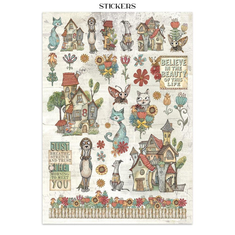 Stamperia Furry Friends - Junk Journal, SBJK07