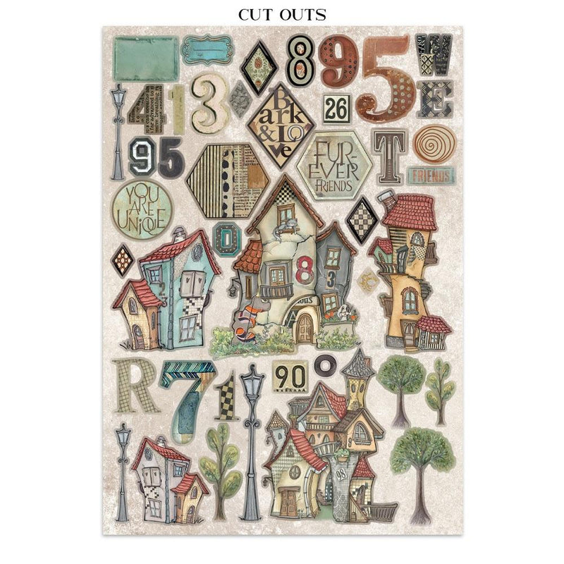 Stamperia Furry Friends - Junk Journal, SBJK07