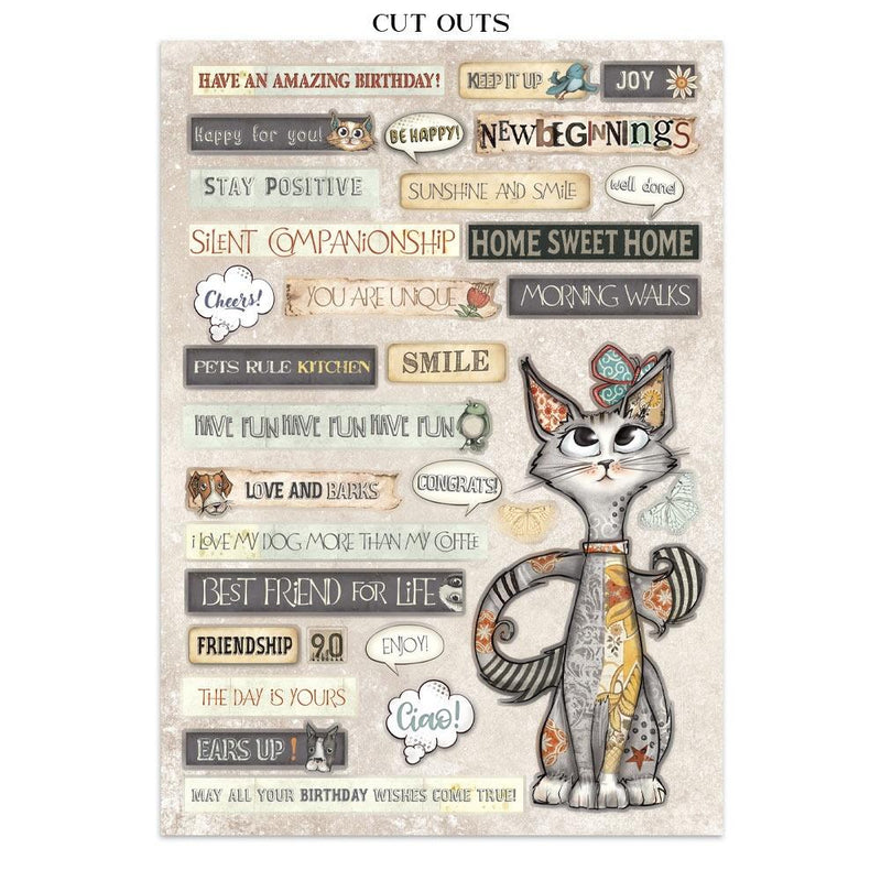 Stamperia Furry Friends - Junk Journal, SBJK07