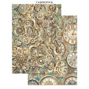Stamperia Junk Journal 8.3x11.7 - Gardens of Time, SBJK17