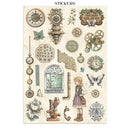 Stamperia Junk Journal 8.3x11.7 - Gardens of Time, SBJK17