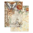 Stamperia Junk Journal Gardens of Time - A5 Focus Points, SBJKS01