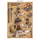 Stamperia Junk Journal 8.3x11.7 + Die Cuts Bundle- All Around, ZBNL43