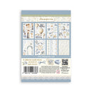 Stamperia A5 Washi Pad 8Pc - Timeless, SBW20