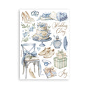 Stamperia A5 Washi Pad 8Pc - Timeless, SBW20