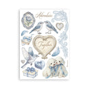 Stamperia A5 Washi Pad 8Pc - Timeless, SBW20