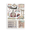 Stamperia Washi Pad 8/sheets - Venice City of Art, SBW21