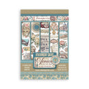 Stamperia Washi Pad 8/sheets - Venice City of Art, SBW21