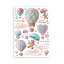 Stamperia A5 Washi Pad - Candy Christmas, SBW22
