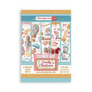 Stamperia A5 Washi Pad - Candy Christmas, SBW22