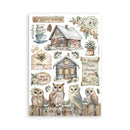 Stamperia A5 Washi Pad - The Owl's House, SBW23