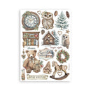 Stamperia A5 Washi Pad - The Owl's House, SBW23