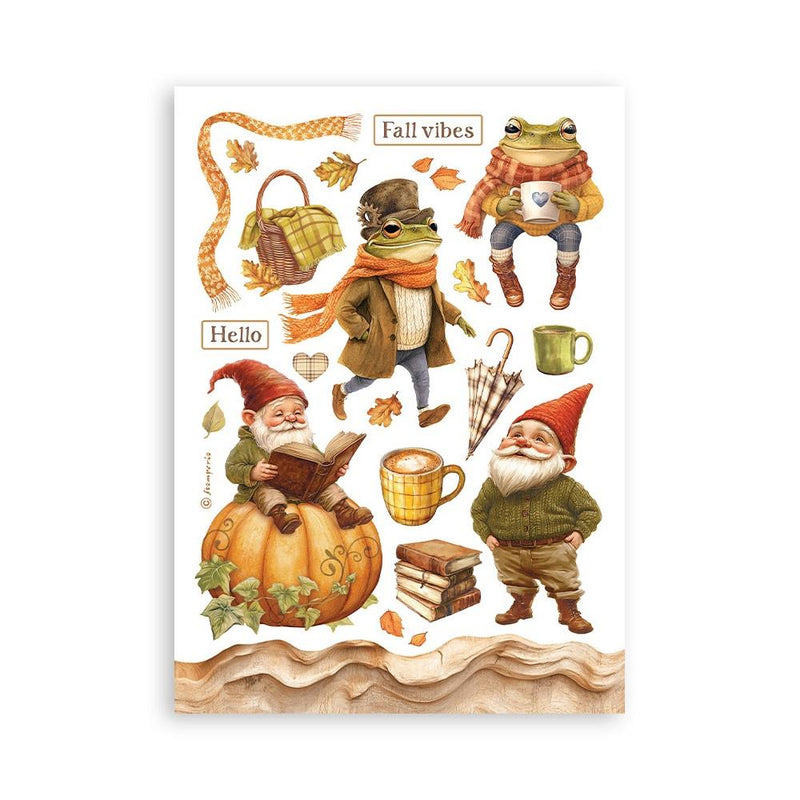 Stamperia Whispering Woods - A5 Washi Pad, SBW24