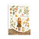 Stamperia Whispering Woods - A5 Washi Pad, SBW24
