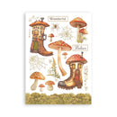 Stamperia Whispering Woods - A5 Washi Pad, SBW24