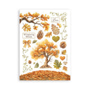 Stamperia Whispering Woods - A5 Washi Pad, SBW24